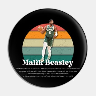 Malik Beasley Vintage V1 Pin