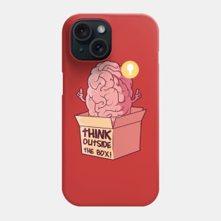 Think Outside the Box Phone Case