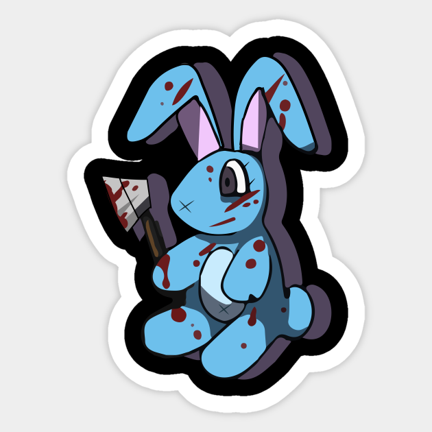 Kawaii Rabbit Zombie Usagi Cute Design Japan Kawaii Cute Sticker Teepublic