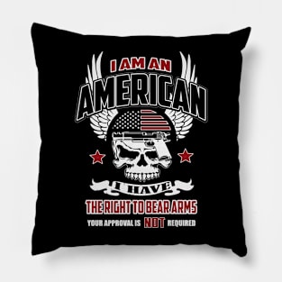 I Am An American Pillow