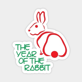 The Year of the Rabbit Magnet