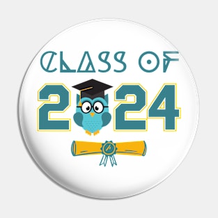 Class of 2024 Owl Pin