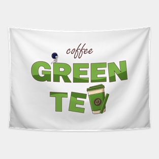 Coffee Green Tea Tapestry