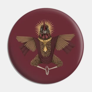 Chicken goddess Pin