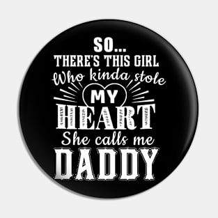 Heart Daddy Pin