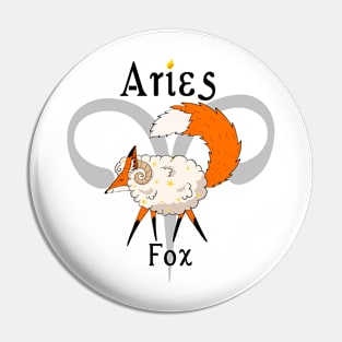 Aries Fox Pin