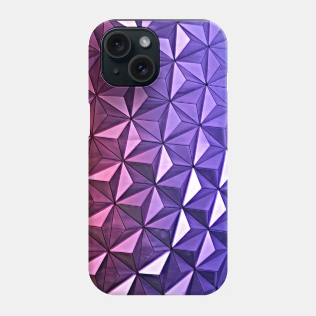 Spaceship Earth Nights Phone Case by EnchantedTikiTees