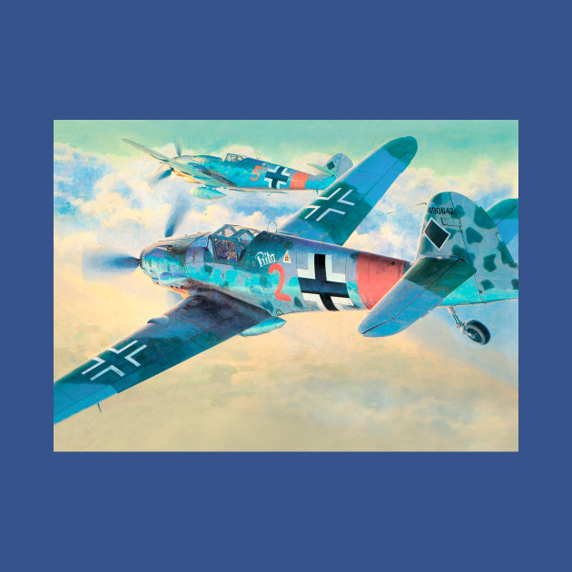 Discover Bf 109 - Word War 2 - T-Shirt