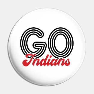 Go Indians - Soccer Pin