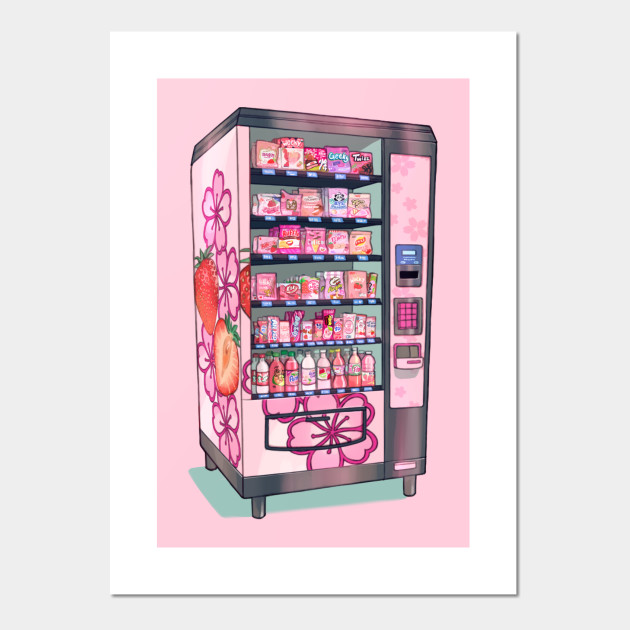 Pink Vending Machine Vending Machine Posters And Art Prints Teepublic Au Japan has the craziest vending machines in the world. pink vending machine
