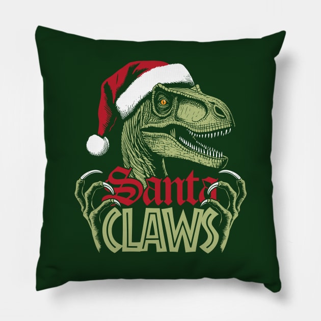 Santa Claws Pillow by avperth