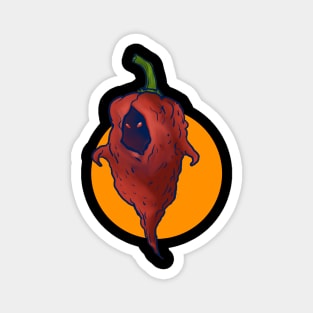 Carolina Reaper Ghost Magnet