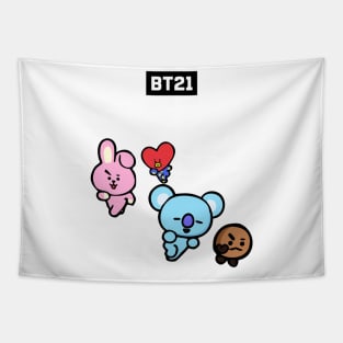 bt21 bts exclusive design 11 Tapestry