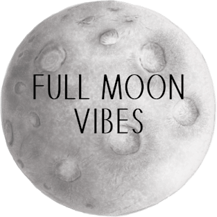 Full Moon Vibes Magnet