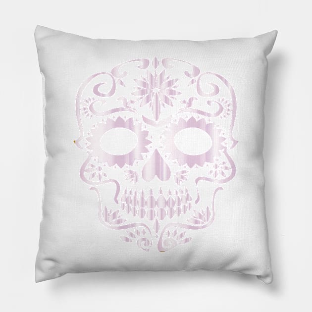 skeleton light Pillow by Prairie Ridge Designs