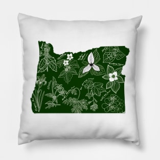 Native Plants of Oregon Pillow