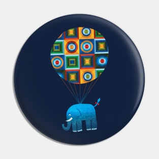 Where the blue elephants fly Pin