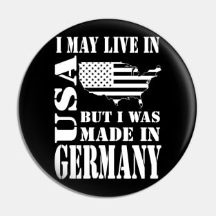 USA and Germany Pin