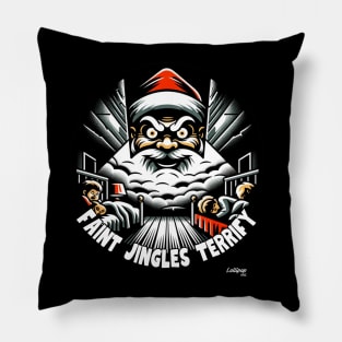 Nightmare's Gift Giver Surveillance of Santa - A Xmas December Claus Pillow