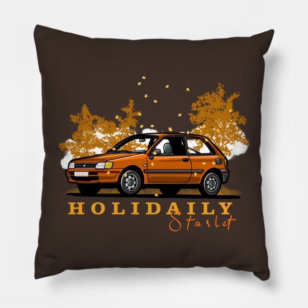 Holidaily Starlet Pillow by CoretanVector