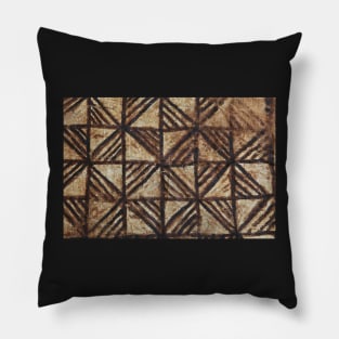 Tapa Cloth Pillow