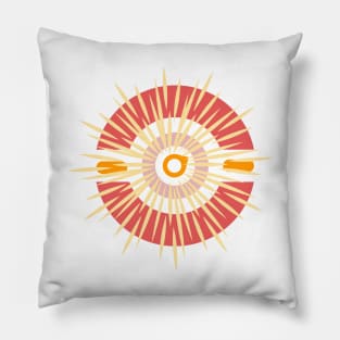 Flaming Eye Pillow