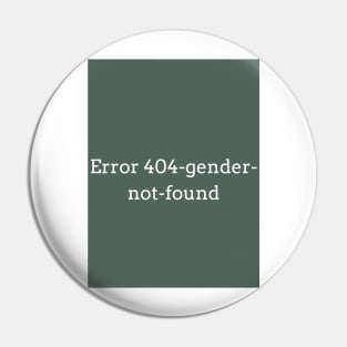 Gender? Pin