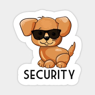 Security Dog Magnet