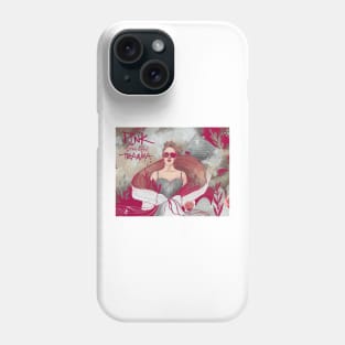 Woman Beautiful trauma Phone Case