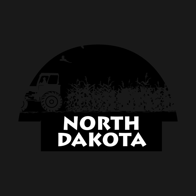 North Dakota Gifts for ND State Farmers Gifts by TheOptimizedCreative