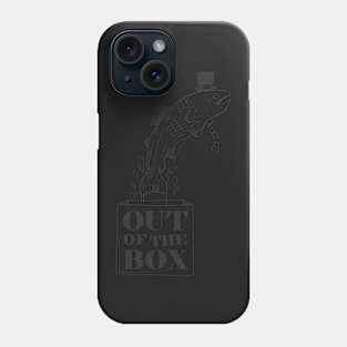 Out of the Box (Black/White) Phone Case