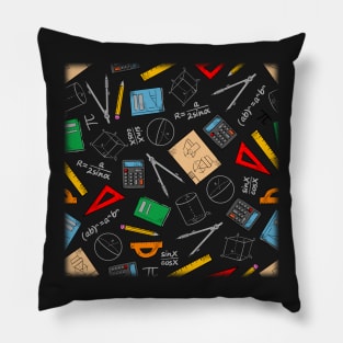 Geomery, Trigonometry, Physics, Science and technology theme Pillow