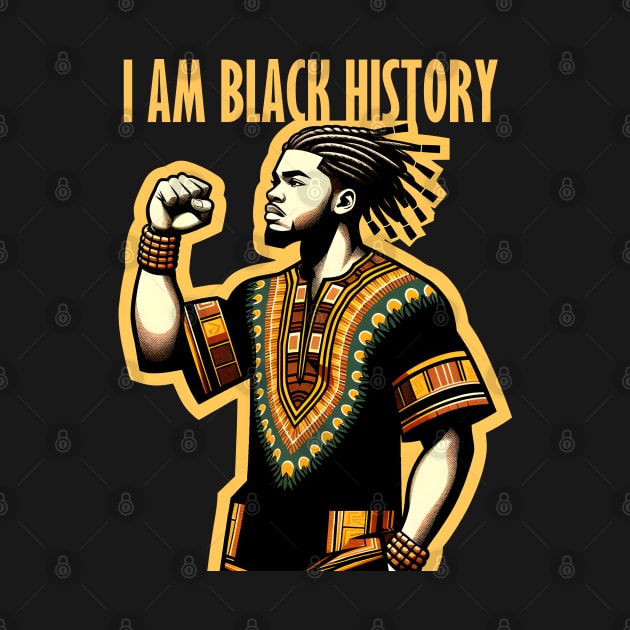 I Am Black History Month African American by Merchweaver