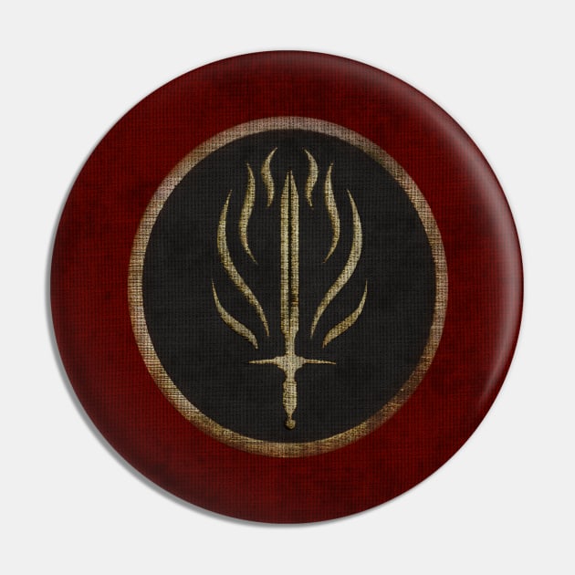 DA 22 - Red Templars Pin by Cleobule