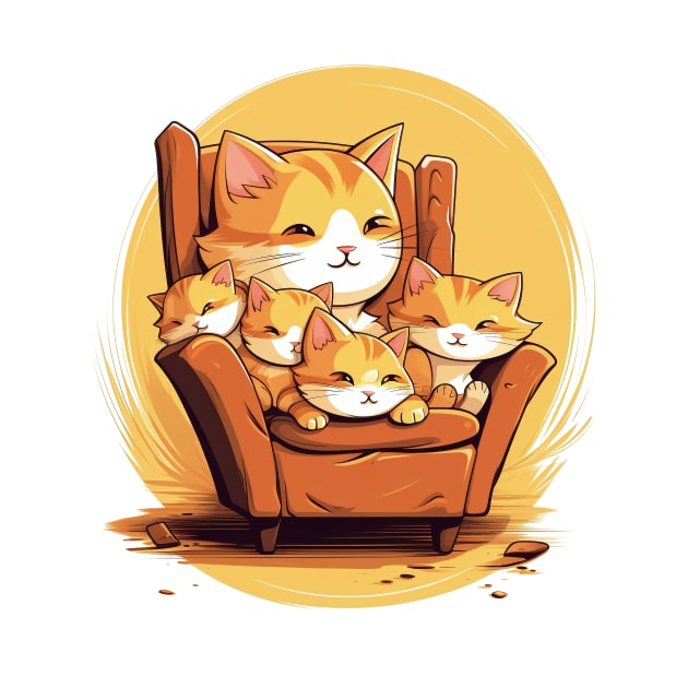 Cozy Cat Lounge by MuseOfMilo