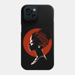 African American Woman Phone Case