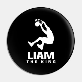 Liam Custom Player Basketball Your Name The King Pin