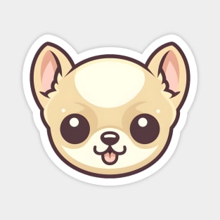 Kawaii Cartoon Chihuahua Magnet