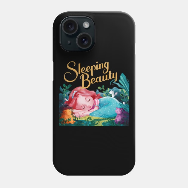 Sleeping Beauty Design Phone Case by RazorDesign234