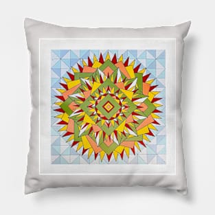 Mandala love Pillow