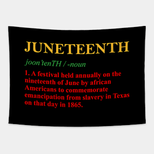 Juneteenth Definition Tapestry