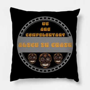 We are compelentary ALICE IN CHAIN Pillow