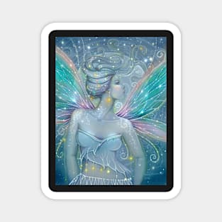 Starry Night Fairy Mystical Fantasy Art Molly Harrison Magnet