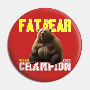 Fat Bear Pin