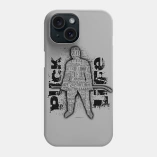 Puck Life - funny hockey sayings and slang Phone Case