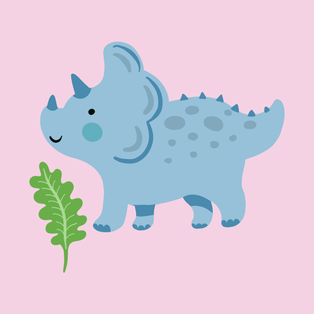 Tiny Triceratops by Rebelform