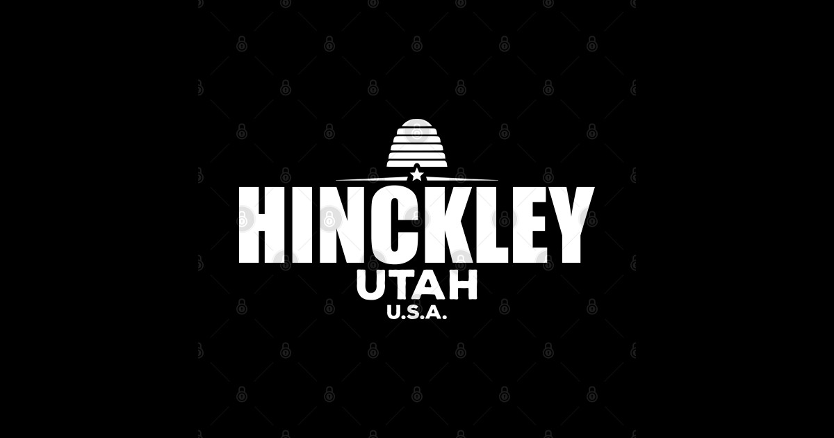 Hinckley Utah Hinckley Utah Sticker TeePublic