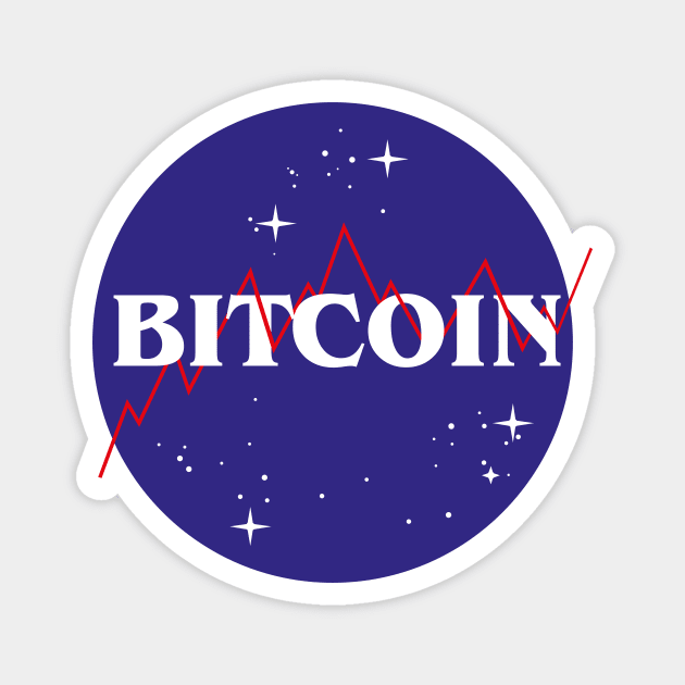 Bitcoin to the stars! Magnet by gastaocared