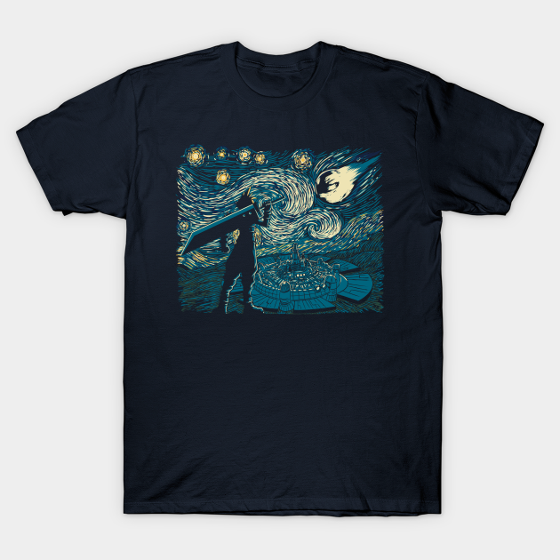 Starry Fantasy - Final Fantasy 7 - T-Shirt