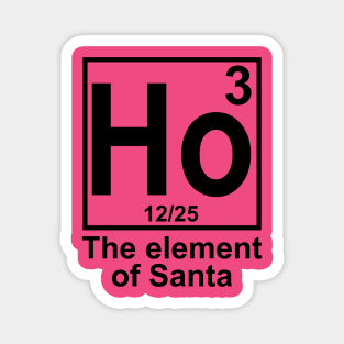 Ho3 The Element of Santa Magnet